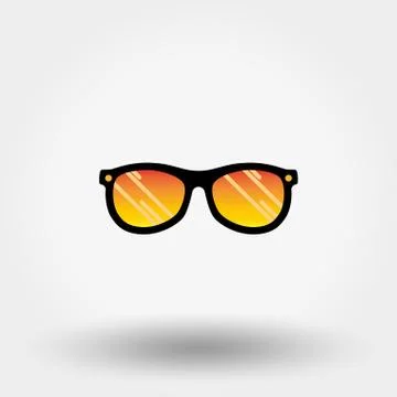 Vector Sunglasses Icon Stock Illustration