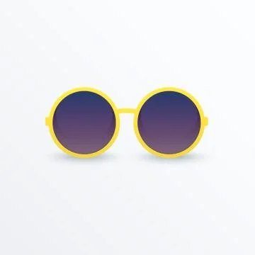 Vector Sunglasses Icon Stock Illustration