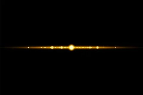 Vector sunlight special lens flare light effect. Isolated sun flash rays and 스톡 일러스트