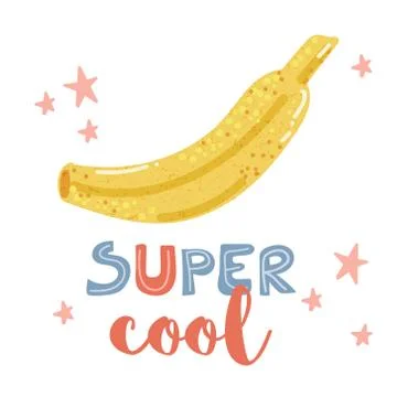 Vector super cool poster Stock Illustration