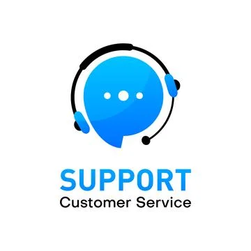 Vector Support service hotline  Setting Up and Managing Stock Illustration