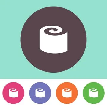 Vector sushi icon 스톡 일러스트