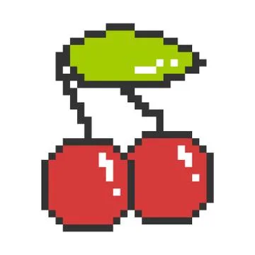 Vector sweet cherry Stock Illustration