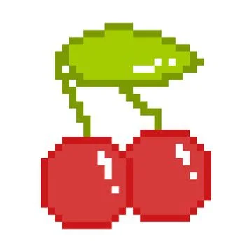 Vector sweet cherry Stock Illustration