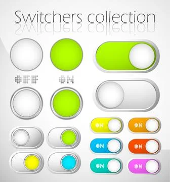 Vector switchers Stock Illustration