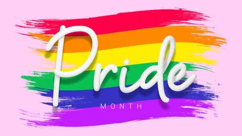 Vector symbol for Pride month Illustrazione stock
