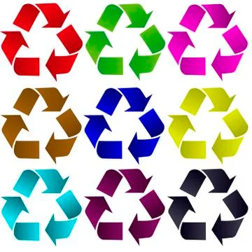 Vector symbol processing Stock Illustration