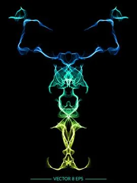 Vector symmetry figure Stock Illustration