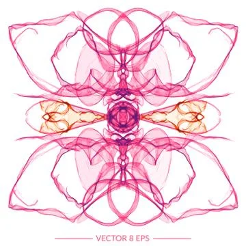 Vector symmetry figure Stock Illustration