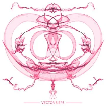 Vector symmetry figure Stock Illustration
