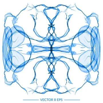Vector symmetry figure Stock Illustration