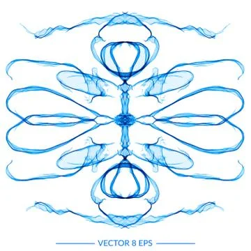 Vector symmetry figure Stock Illustration