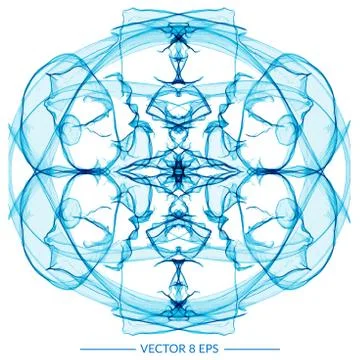 Vector symmetry figure Stock Illustration