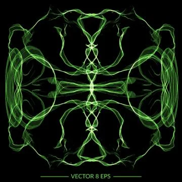 Vector symmetry figure Stock Illustration