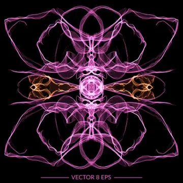 Vector symmetry figure Stock Illustration
