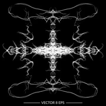 Vector symmetry figure Stock Illustration