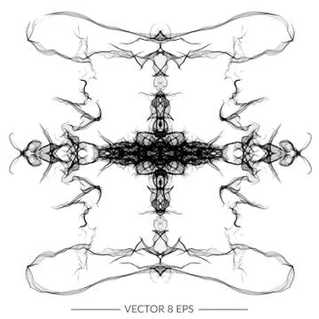 Vector symmetry figure Stock Illustration