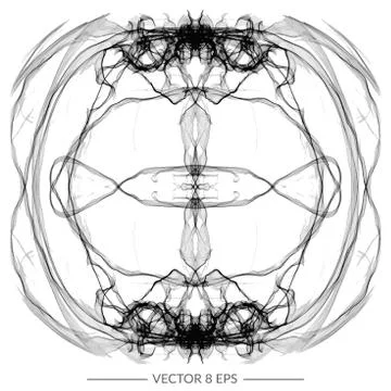 Vector symmetry figure Stock Illustration