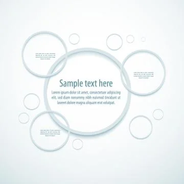 Vector system circle color, loop business Stock Illustration