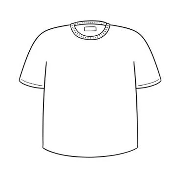 Vector of t-shirt Stock Illustration