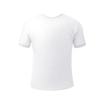 Vector t-shirt in mesh gradient style. Editable color Stock Illustration