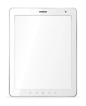 Vector tablet computer 库存插图