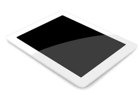 Vector tablet computer Stock Illustration