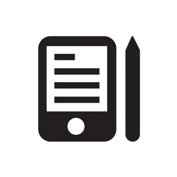 Vector tablet icon Stock Illustration