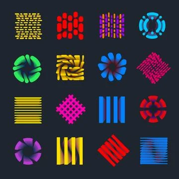 Vector tag with creative geometric design, bright frame for branding, busin.. Stock Illustration