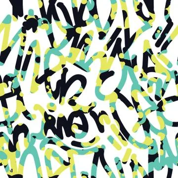 Vector tags seamless pattern Stock Illustration