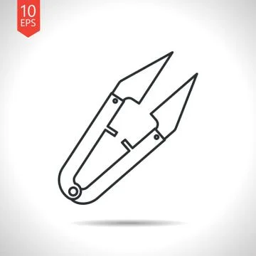 Vector tailor sing Stock Illustration