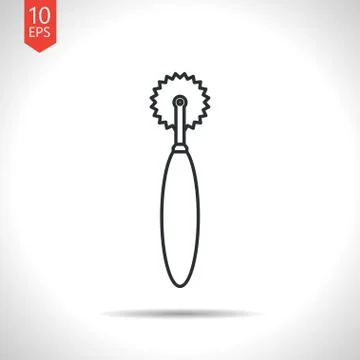 Vector tailor sing Stock Illustration