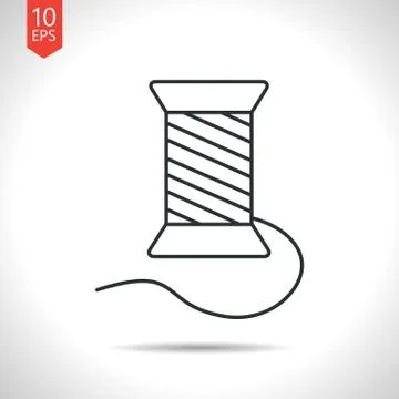 Vector tailor sing Stock Illustration