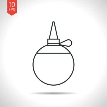 Vector tailor sing Stock Illustration