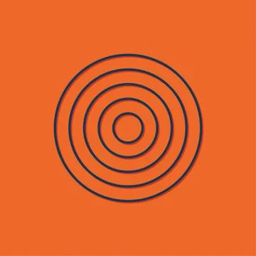 Vector target icon Stock Illustration