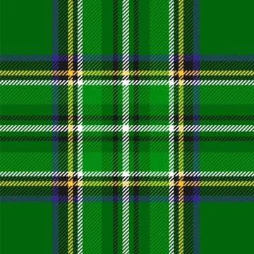 Vector tartan background for st. patrick's day Stock Illustration