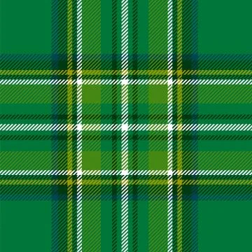 Vector tartan background for st. patrick's day Stock Illustration