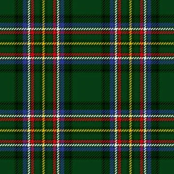 Vector tartan background for st. patrick's day Stock Illustration