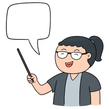 Vector of teacher Stock Illustration