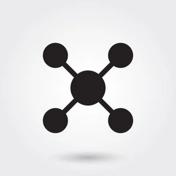 Vector, Teamwork, Business Networking Glyph Icon  Stock Illustration
