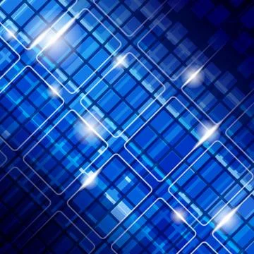 Vector tech background. Stock Illustration