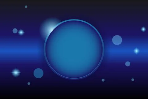 Vector tech circle and technology background Illustrazione stock