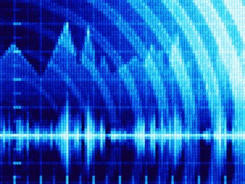 Vector techno background 스톡 일러스트