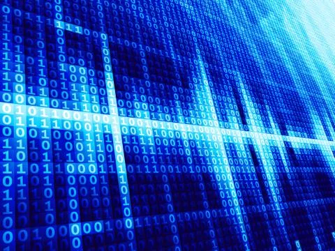 Vector techno background Stock-Illustration