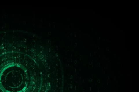 Vector technology in the concept of digital. Stock-Illustration