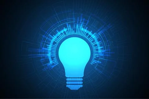 Vector technology idea. Stock Illustration