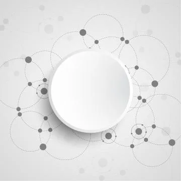 Vector technology network design. イラスト素材