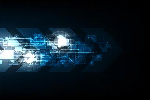 Vector technology to the next step. Stock-Illustration