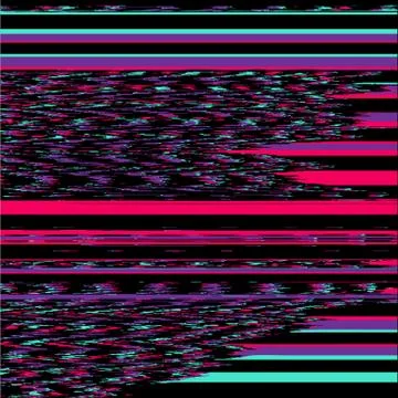 Vector television noise background. Stock Illustration