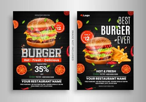 Vector template in A4 size Stock Illustration